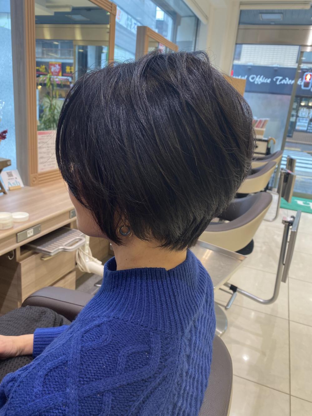 前下がりショートは２度美味しい！