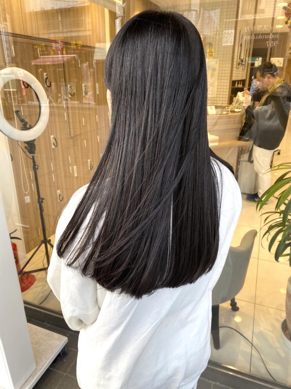 王道ストレートロング♡