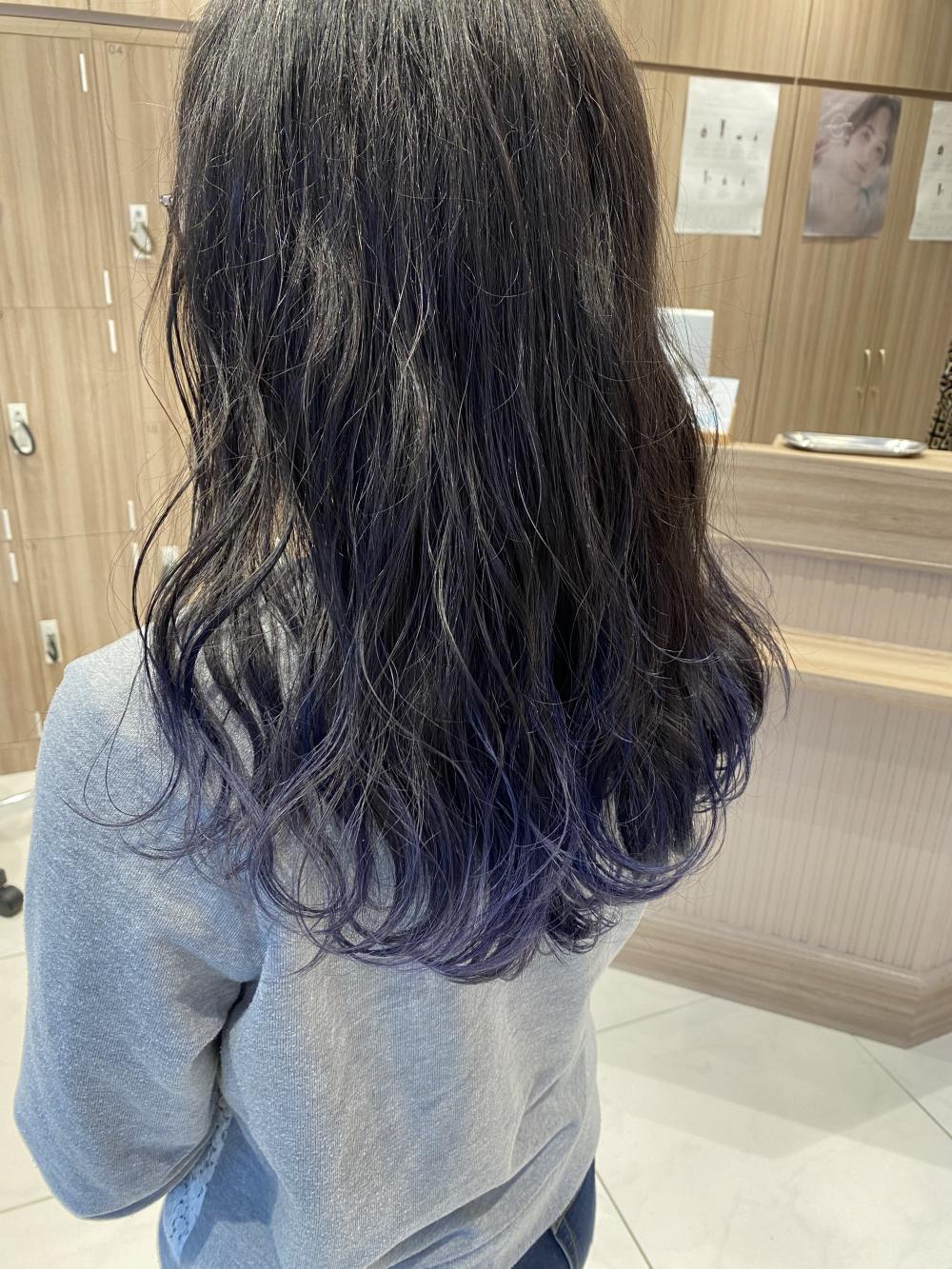 インナーカラーで控えめオシャレ♪