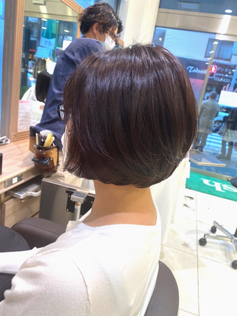 重ためスタイルでもふんわり