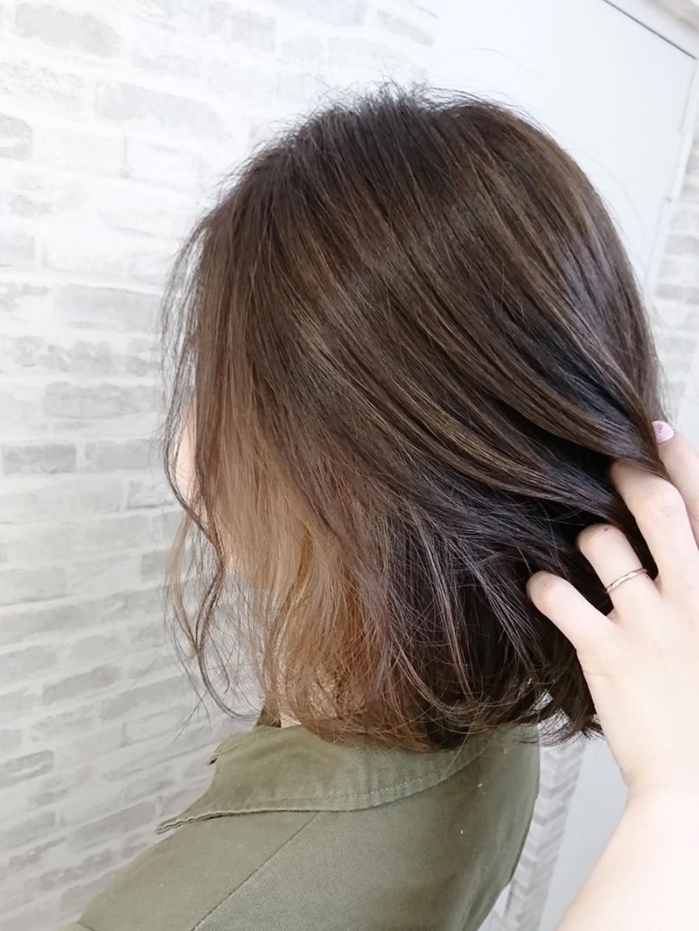 ハイライト×インナーカラー✩ 