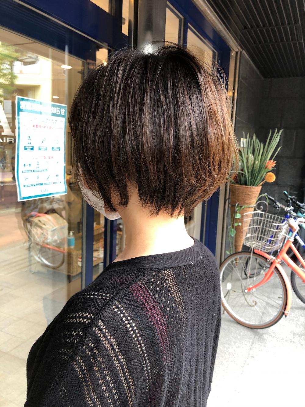 大人かわいいショートボブ｜サブ写真③