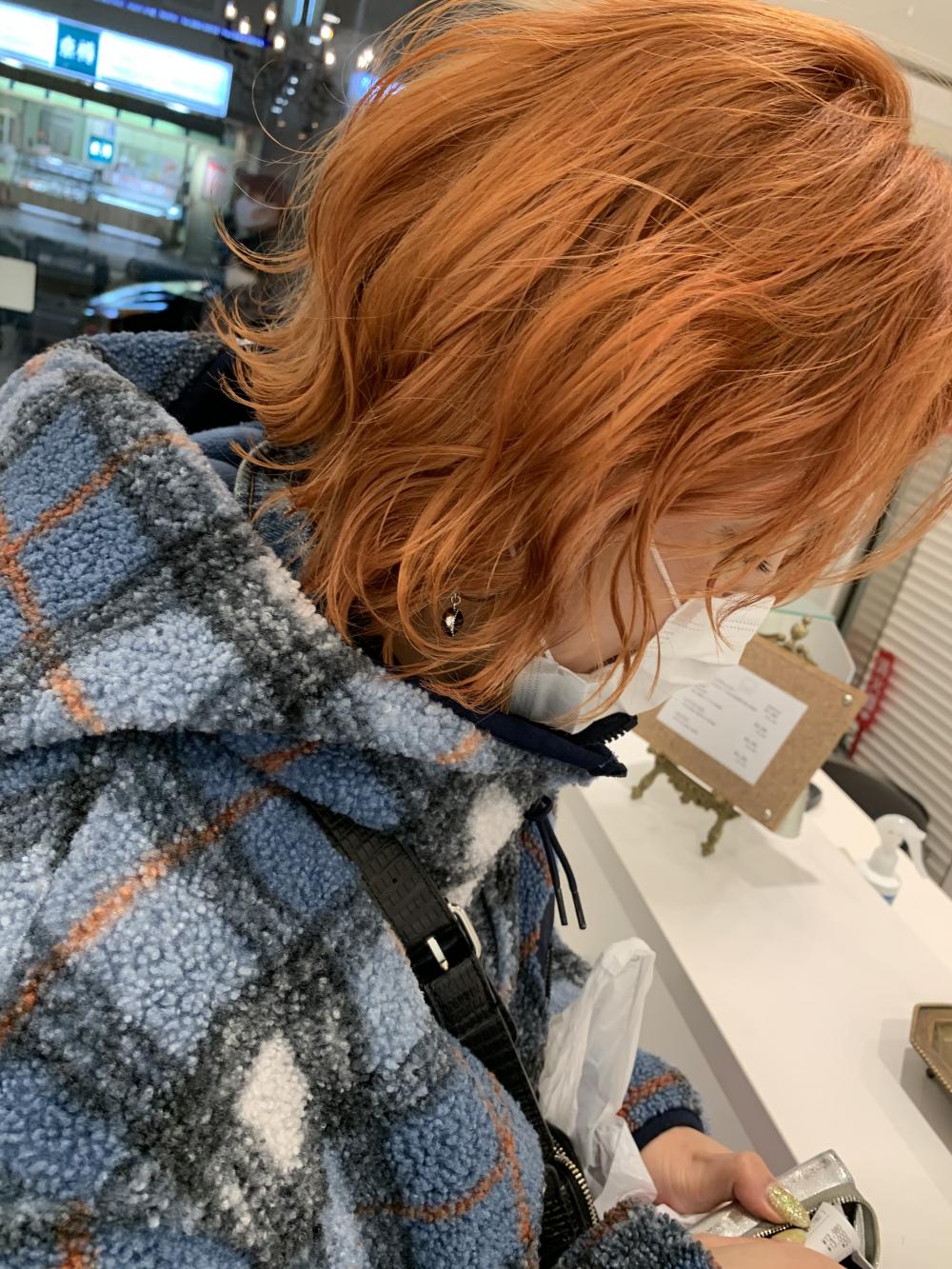 \オレンジベージュ/