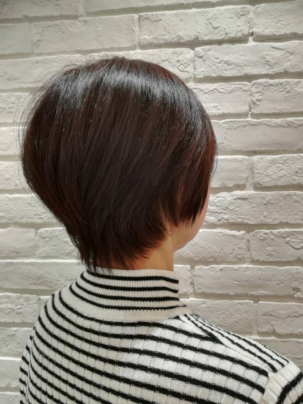 【伸びてきた時のお悩みも解決】すっきりショートスタイル