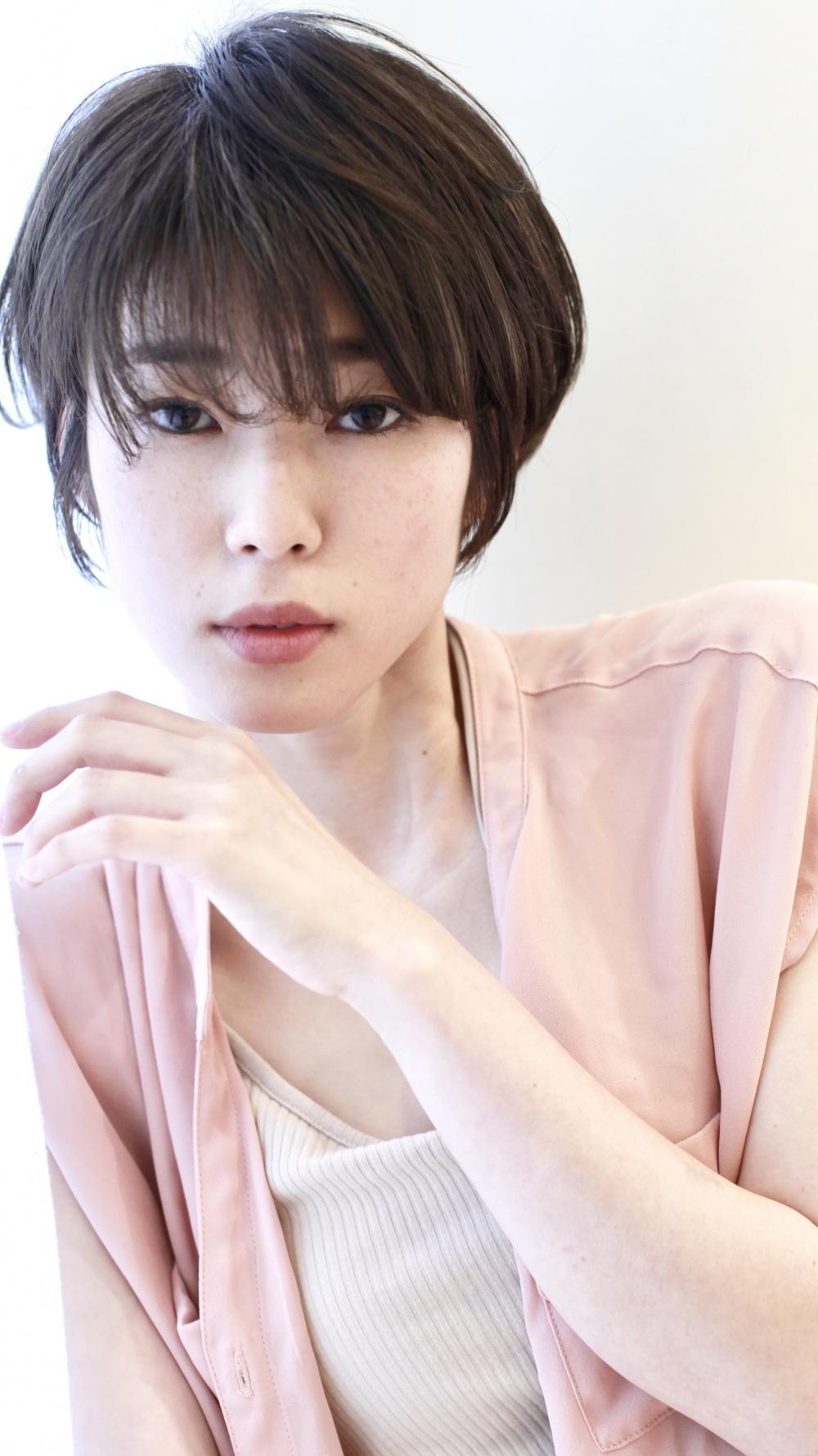 透明感ショート