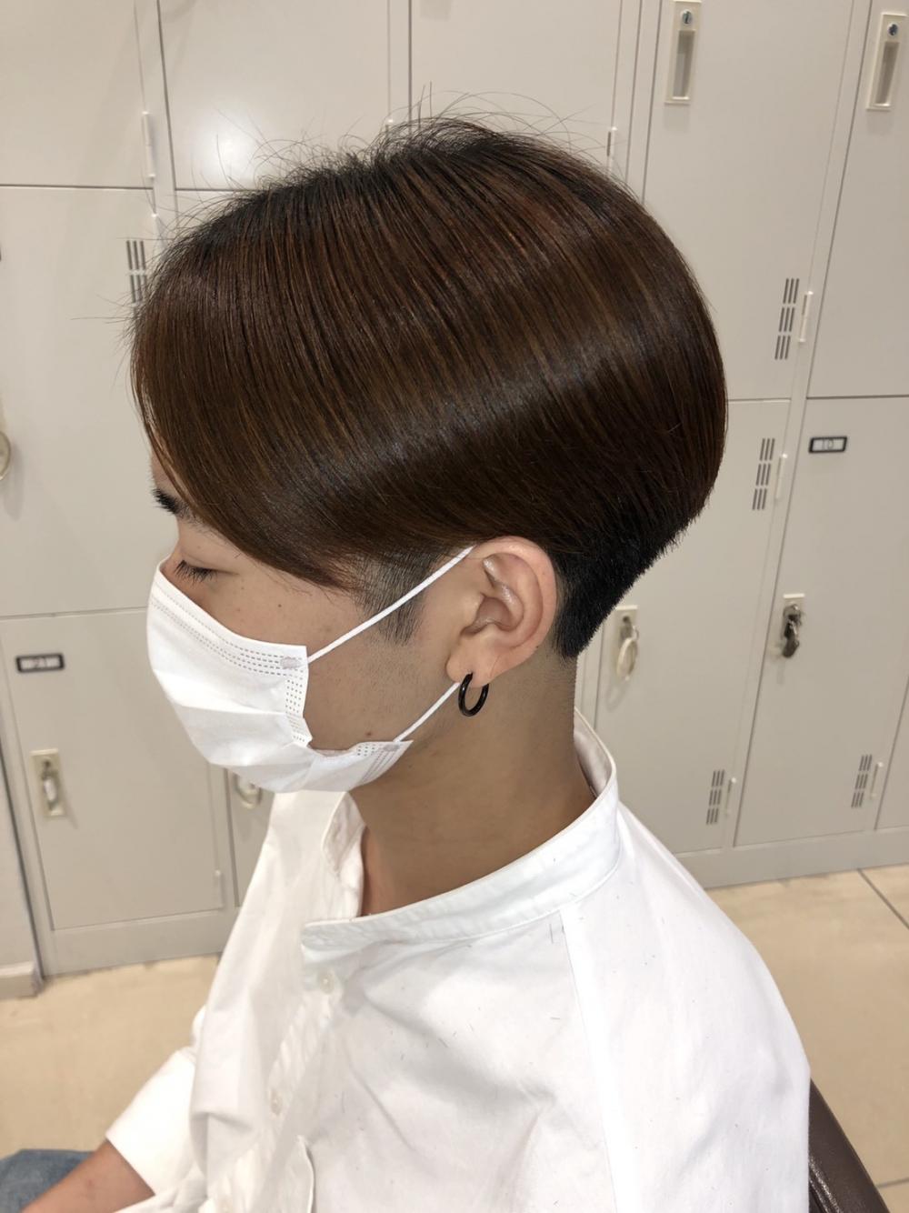 縮毛矯正ショート