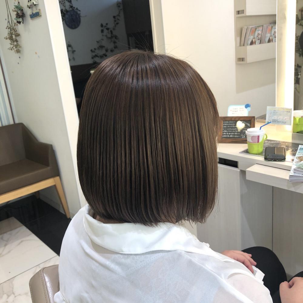 ブリーチ縮毛矯正【bob】｜サブ写真④