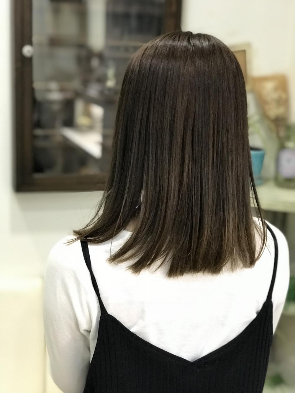 縮毛矯正ナチュラル