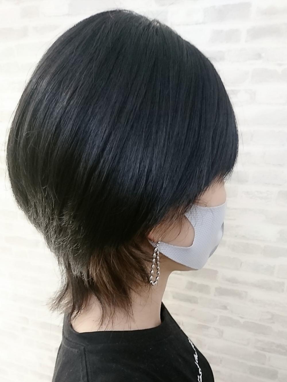 ママさんにもオススメ‼大人クールショート♪さりげなくインナーカラー♢♢♢｜サブ写真②
