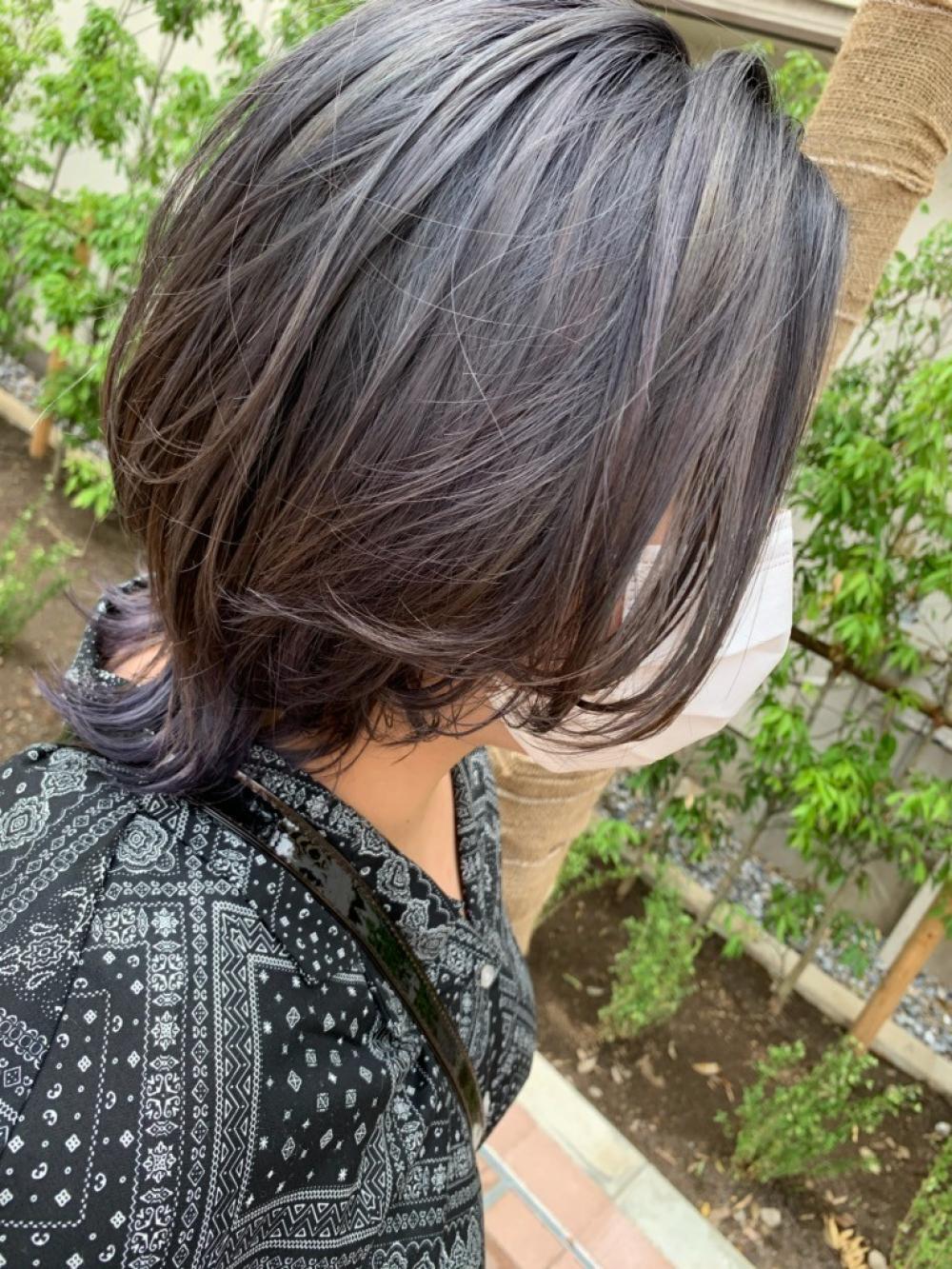 ＼紫陽花カラー×ウルフ／｜サブ写真②