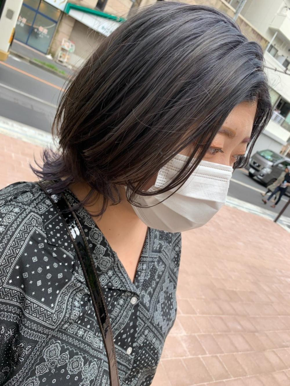 ＼紫陽花カラー×ウルフ／｜サブ写真③
