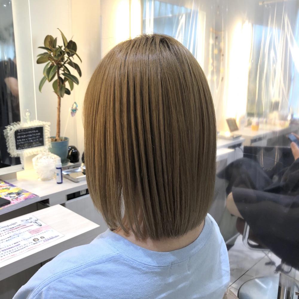 ブリーチ縮毛矯正【bob】｜サブ写真④