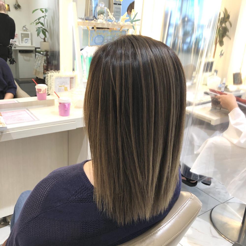 ブリーチ縮毛矯正【グラデーション】｜サブ写真④