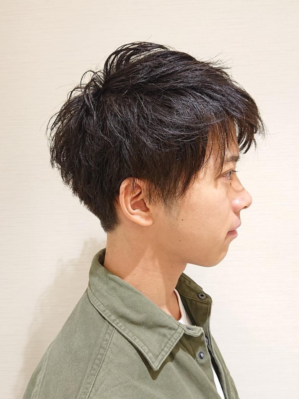 美シルエット ショートマッシュ