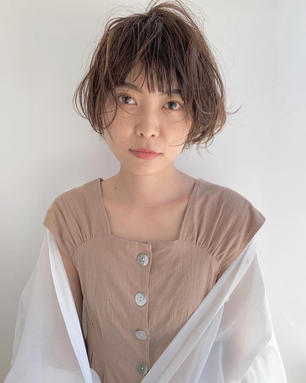 ゆるふわエアリーショートボブ