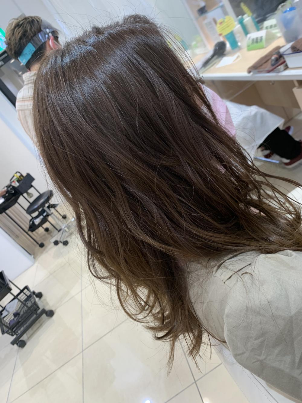 ランダム巻きロング