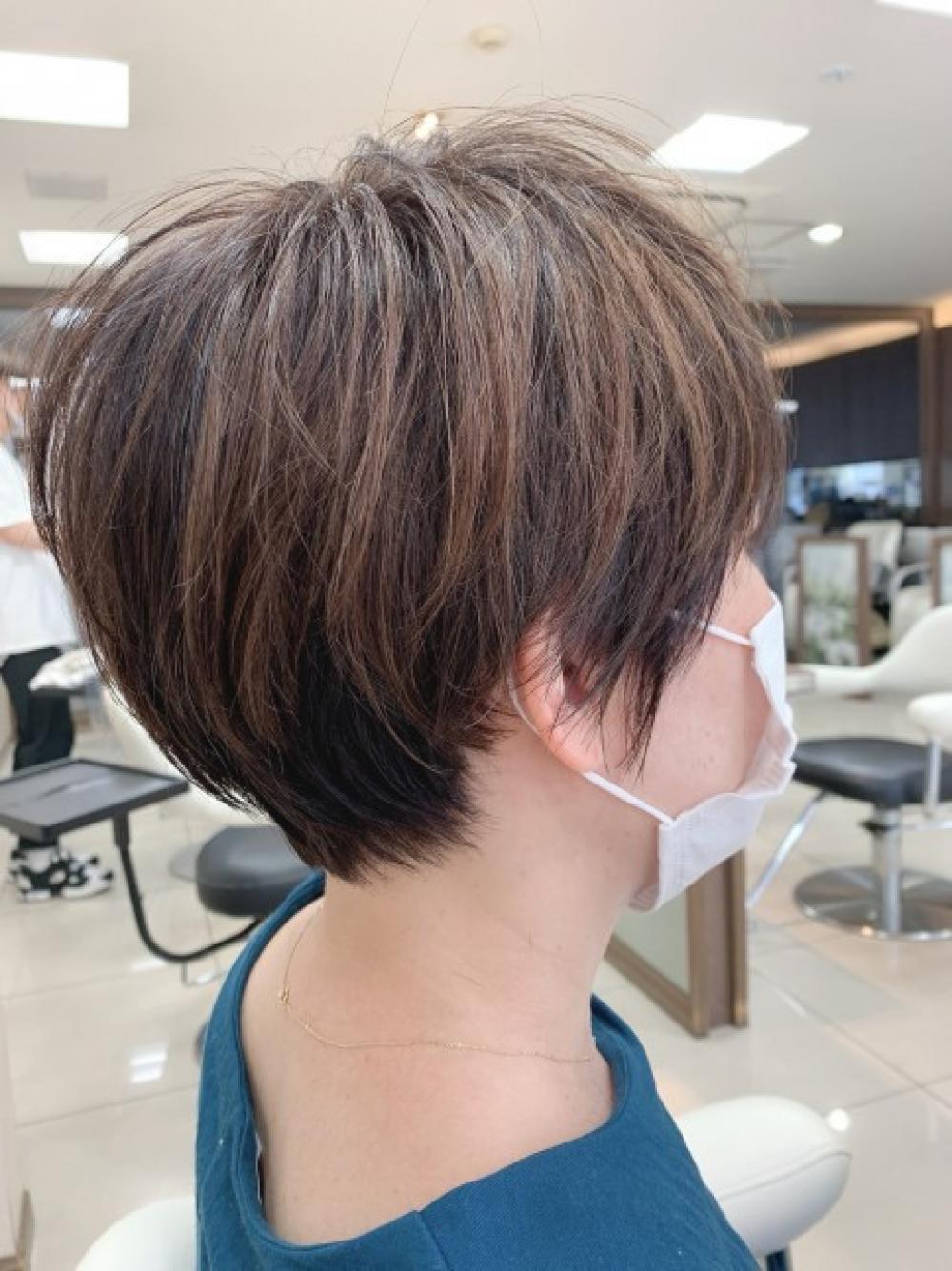 大人可愛いショートカット