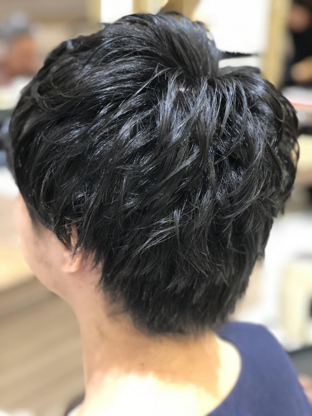 メンズ☆束感パーマ