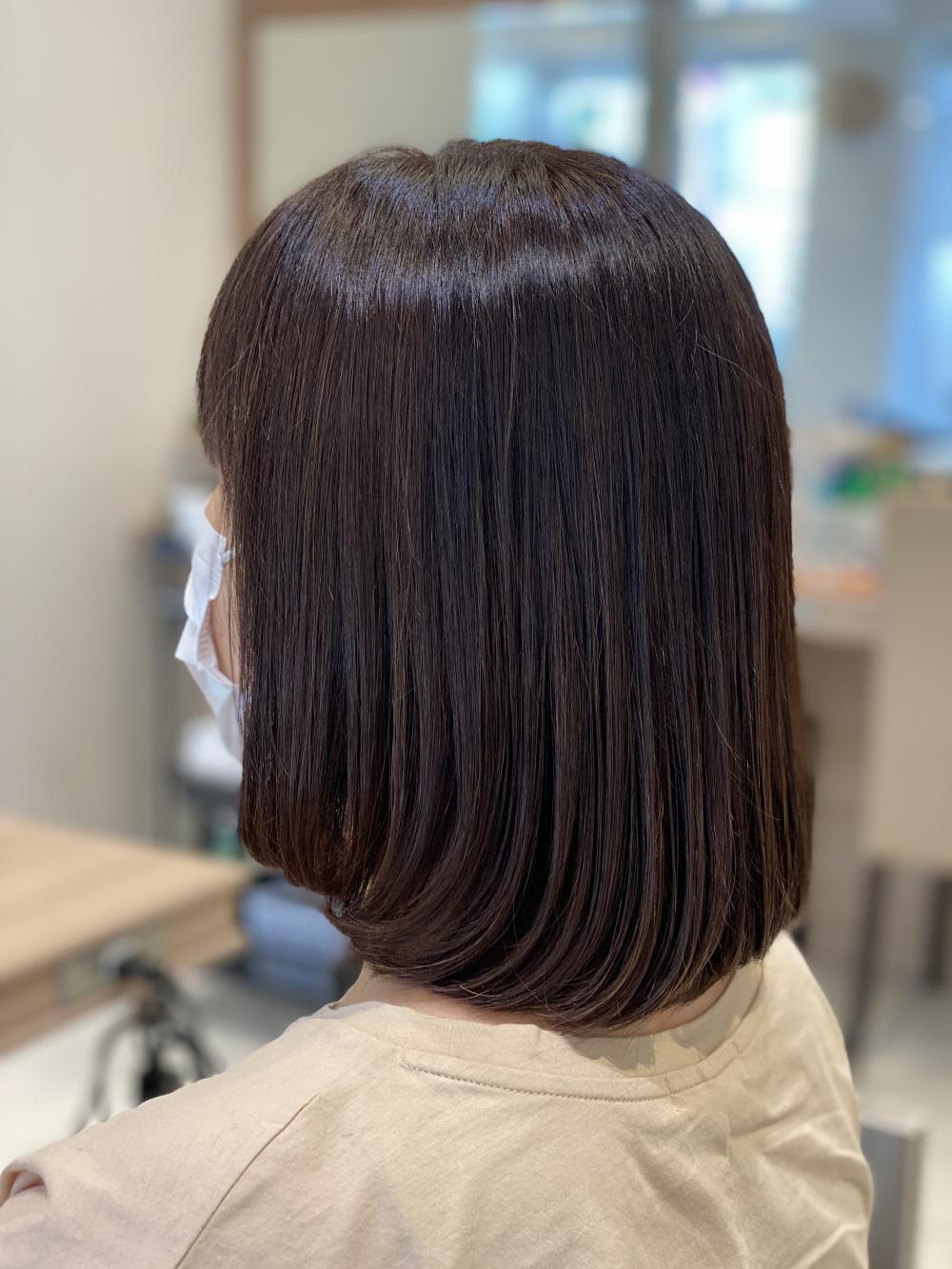 長めボブスタイル