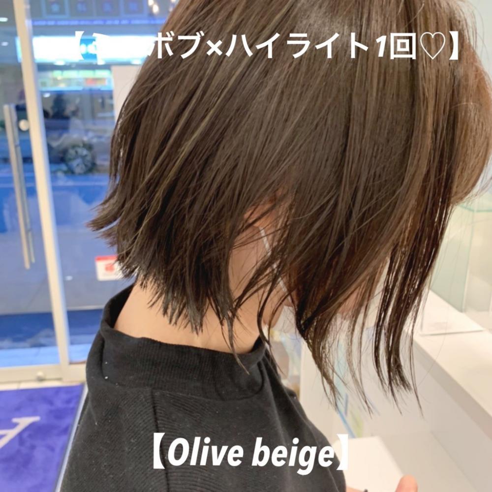 ＼ミニボブ×オリーブベージュ／｜サブ写真③