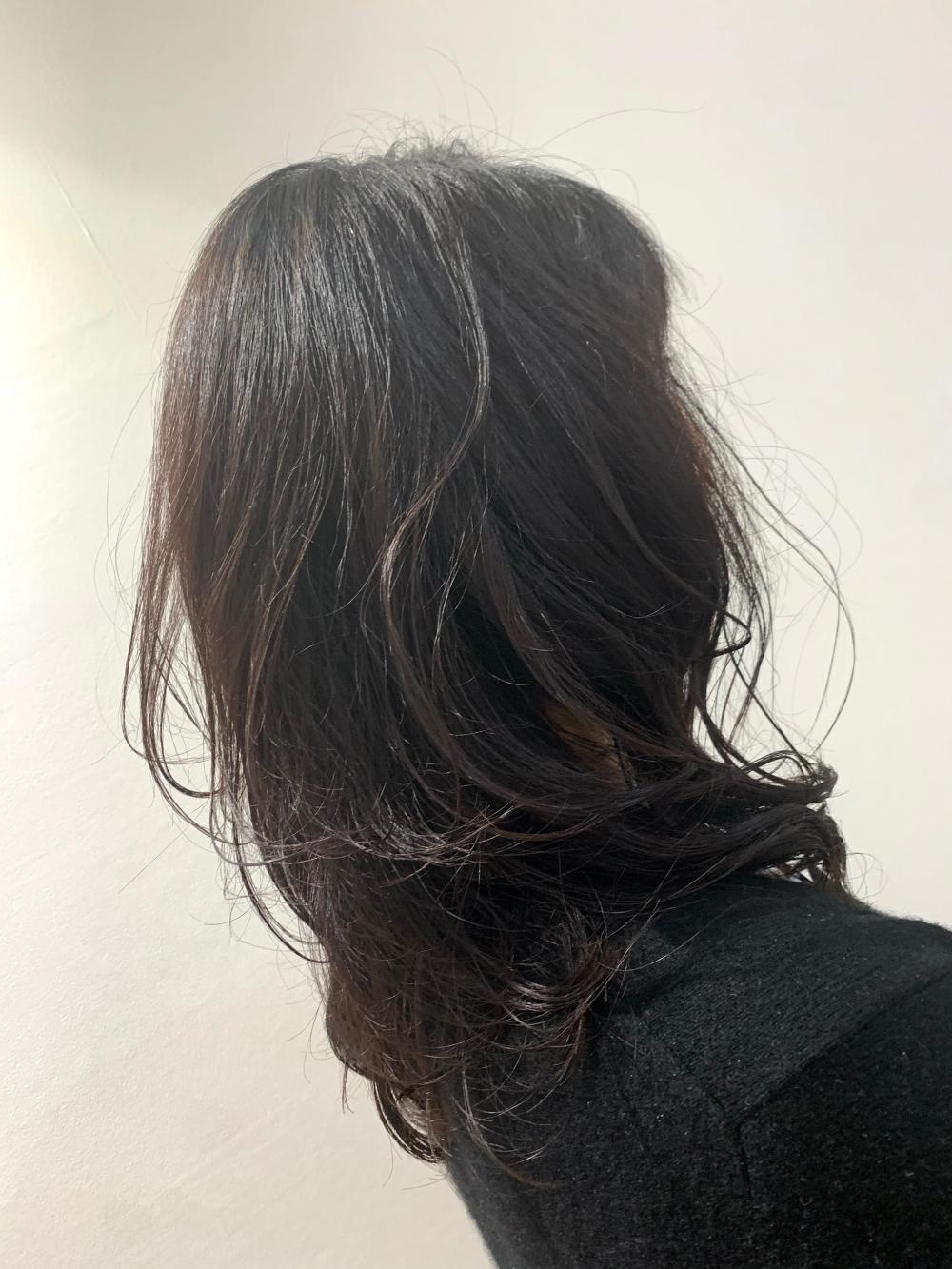 ロングパーマ