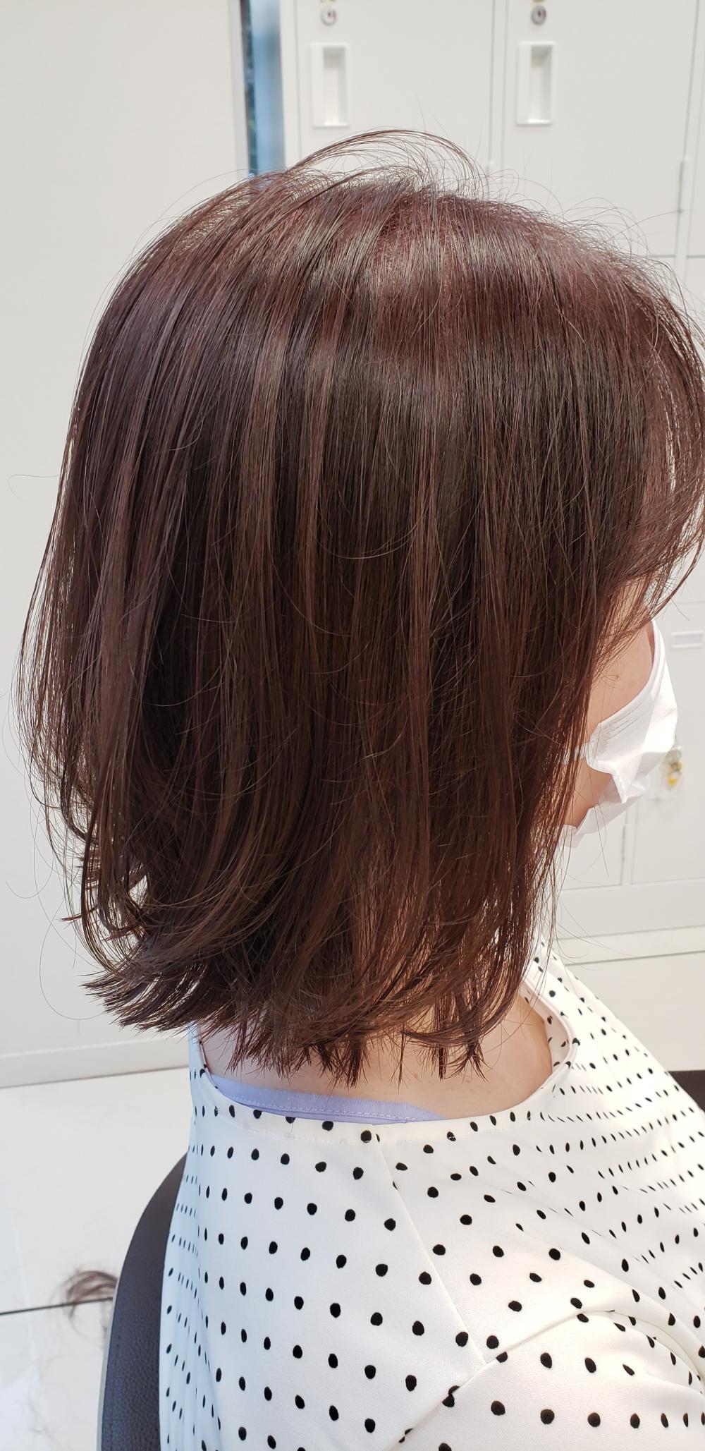 切りっぱなしボブ　アレンジ