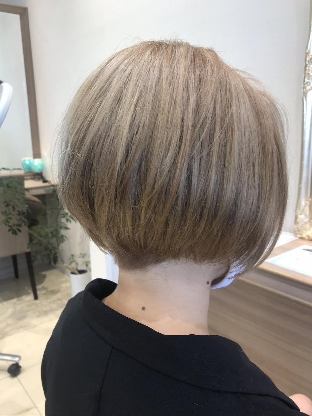 ブリーチ×ベージュ
