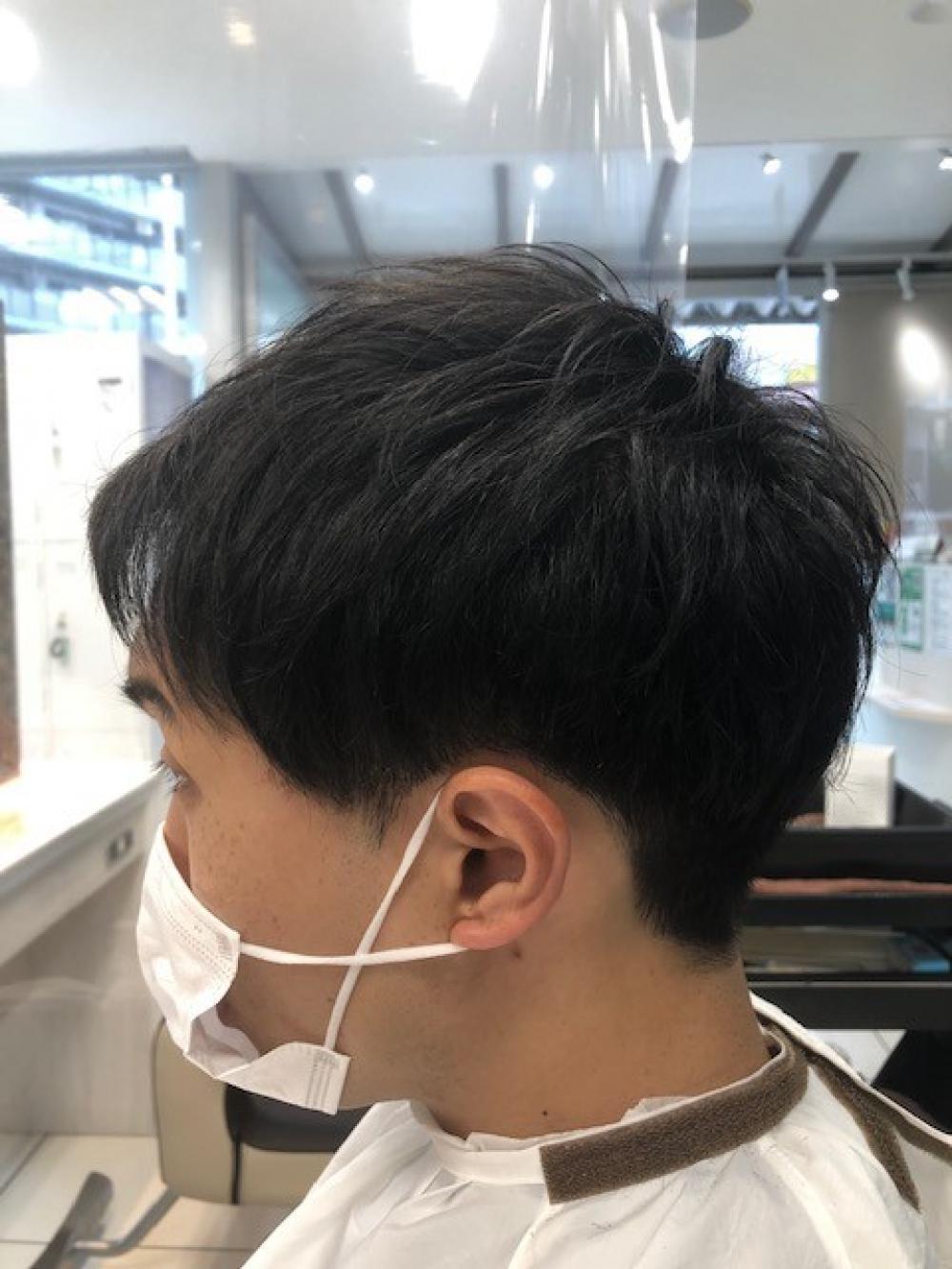 ハーフアップバング