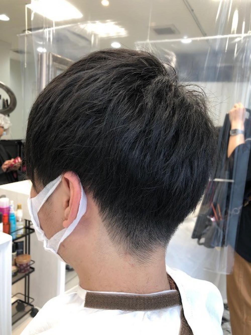 短めマッシュ
