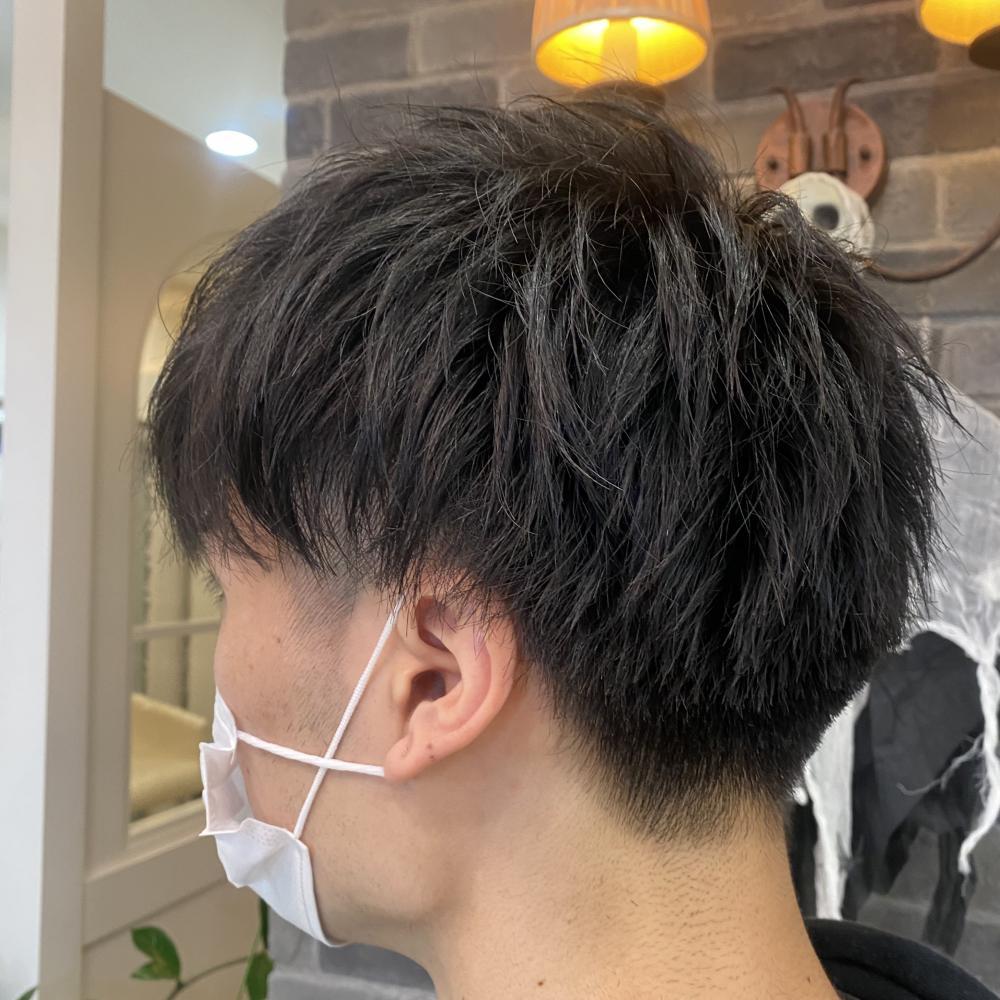 刈り上げショートマッシュ