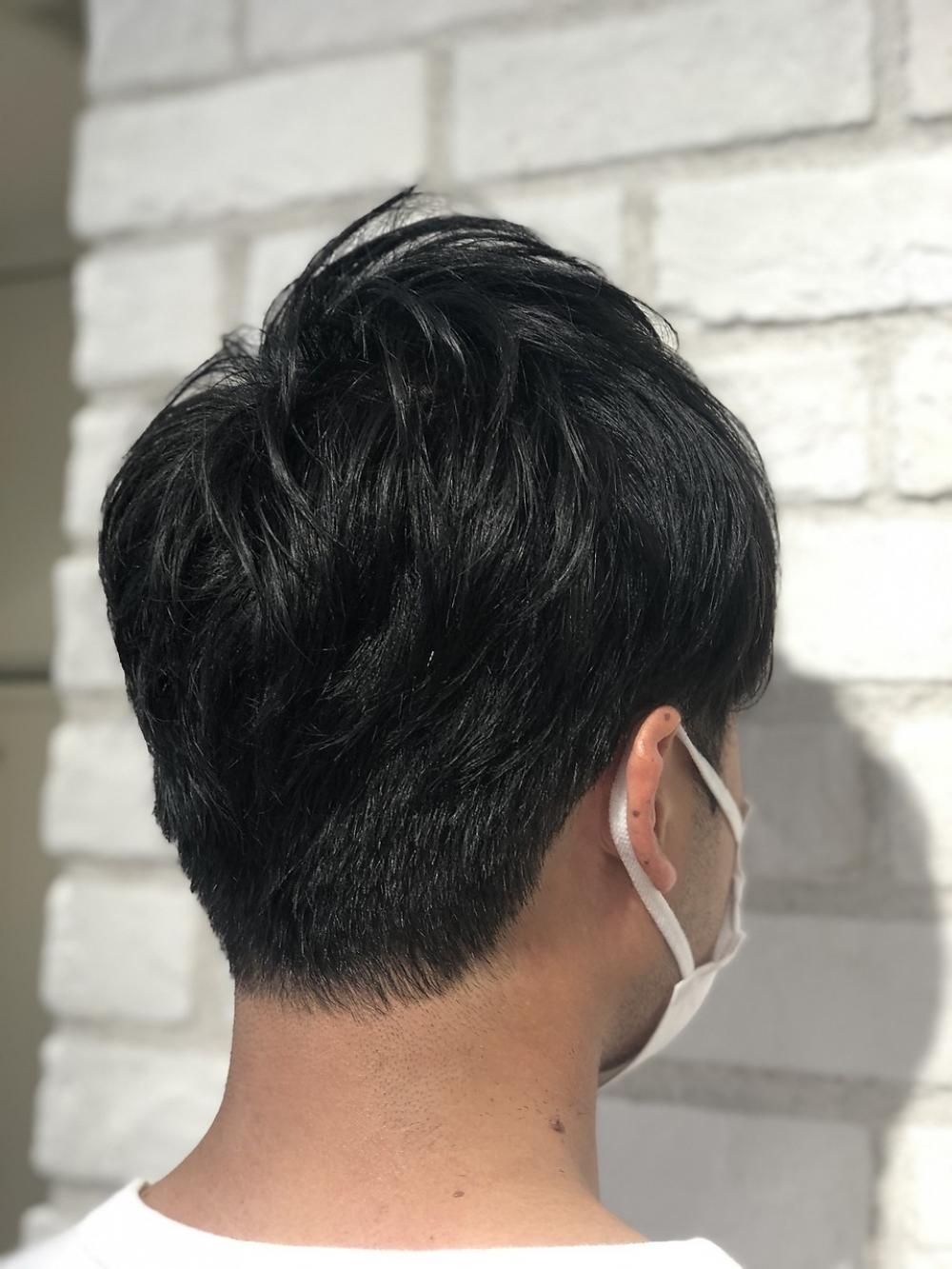 メンズマッシュショート