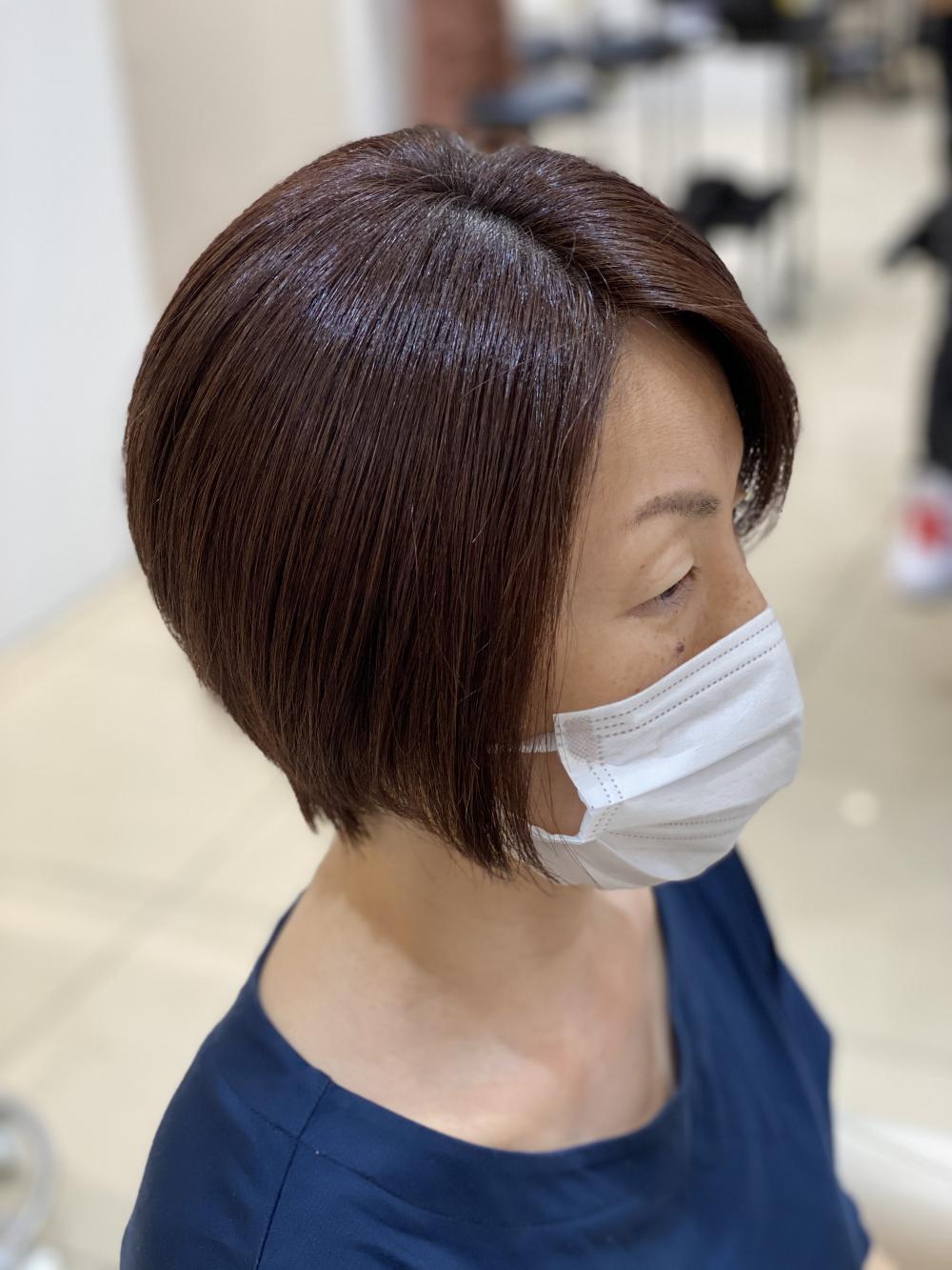 前下がりボブ