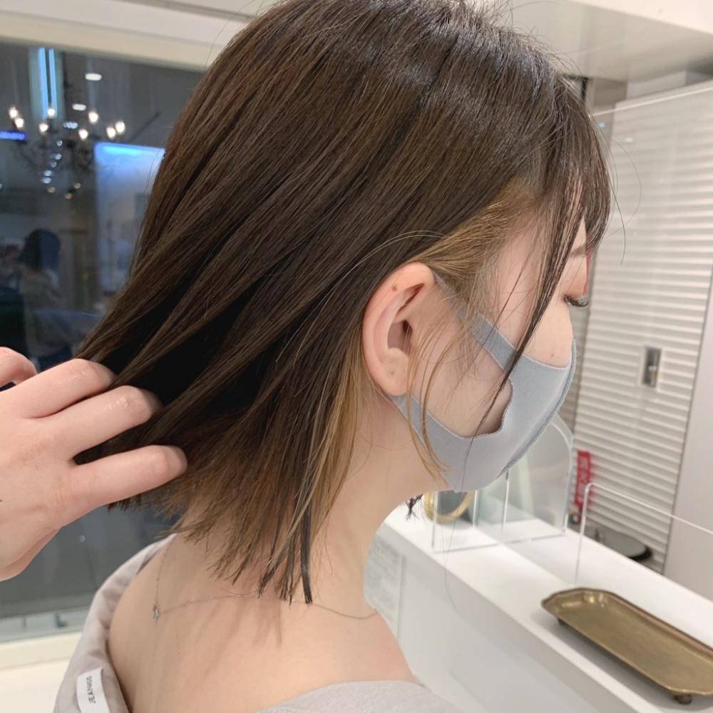 ＼ミニボブ×インナーミルクティー／｜サブ写真②