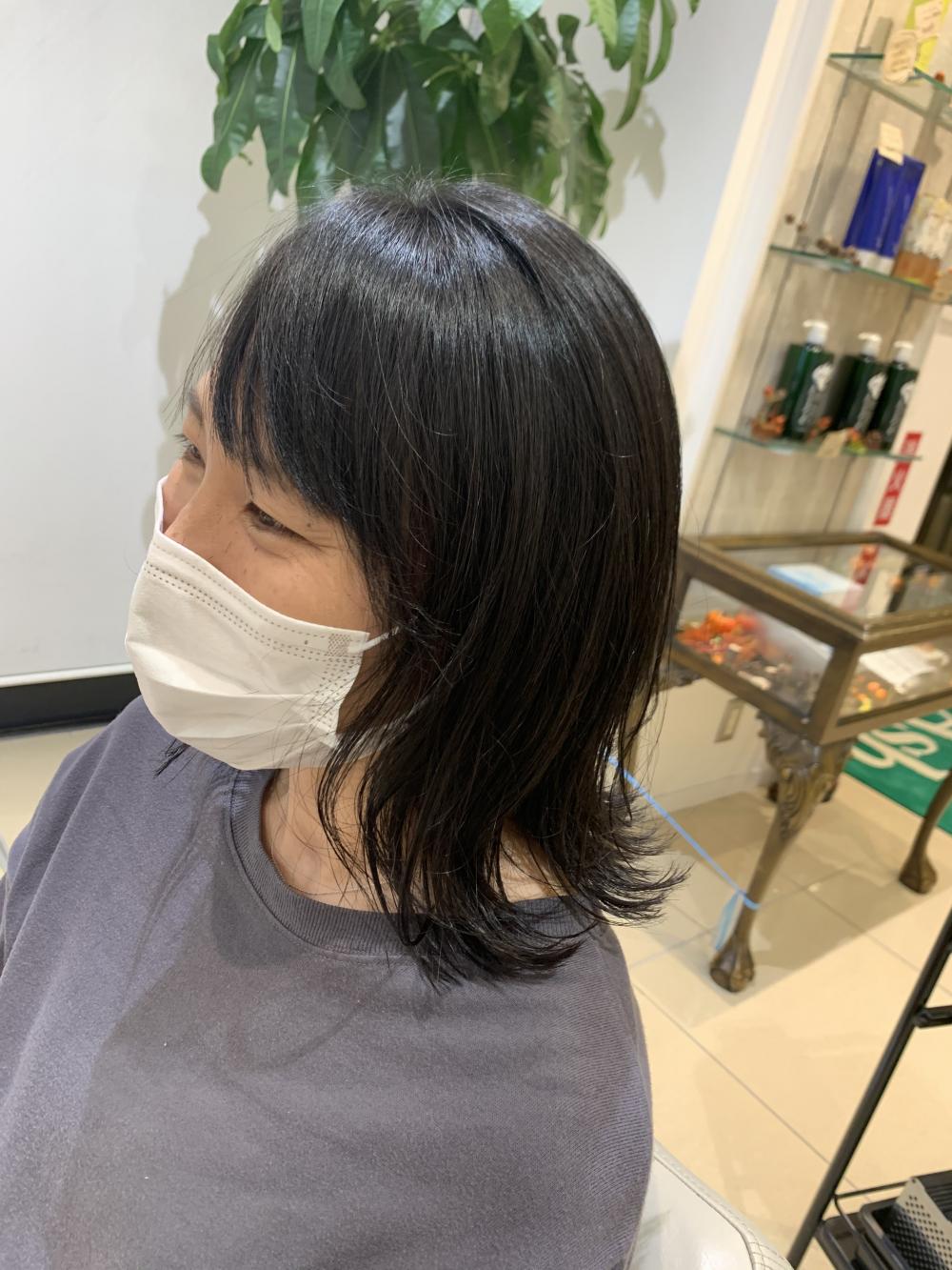 外ハネミディアム 