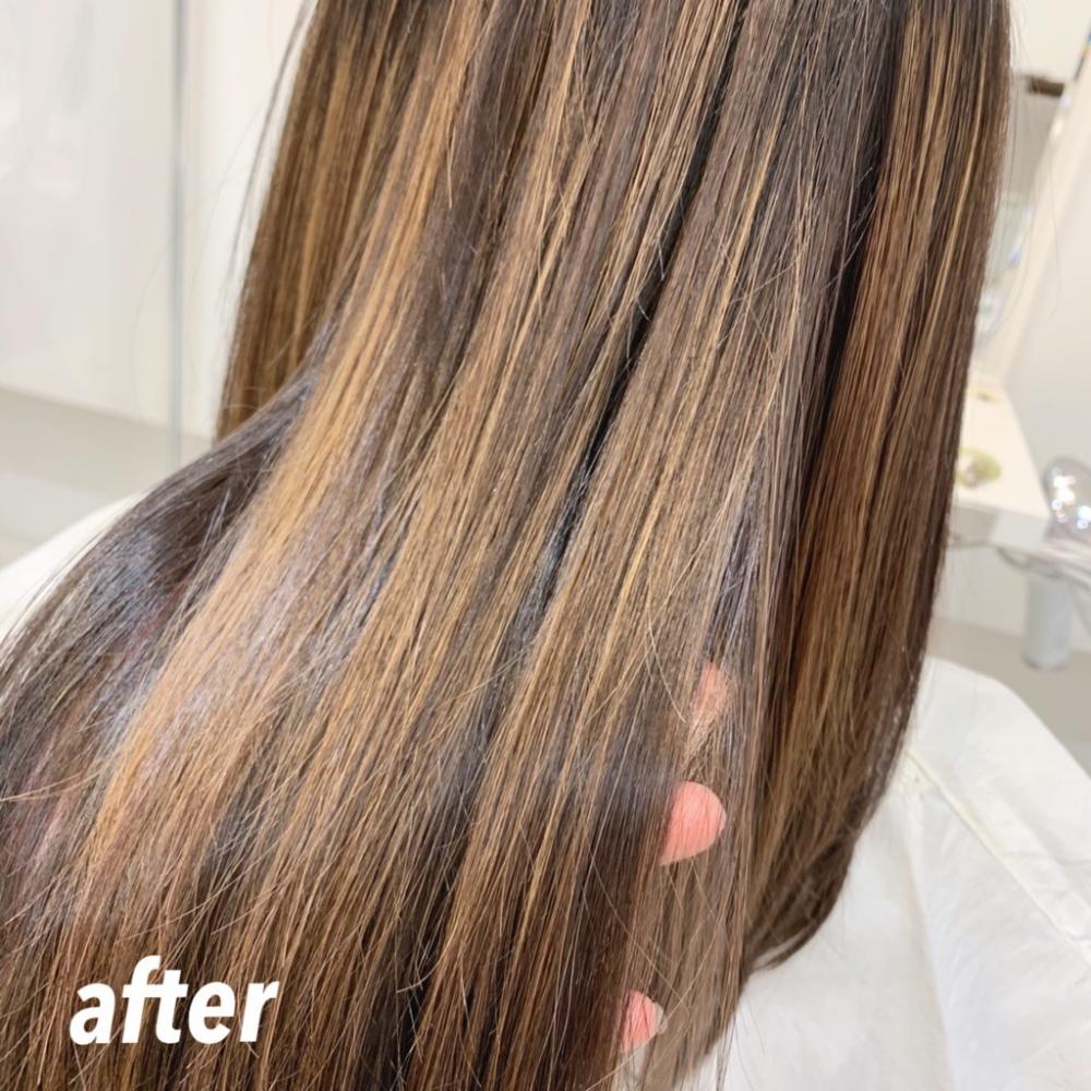 ＼ハイライト×髪質改善ヘアエステ／