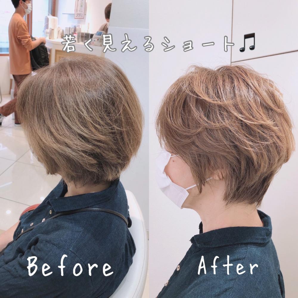若く見えるショート｜サブ写真②