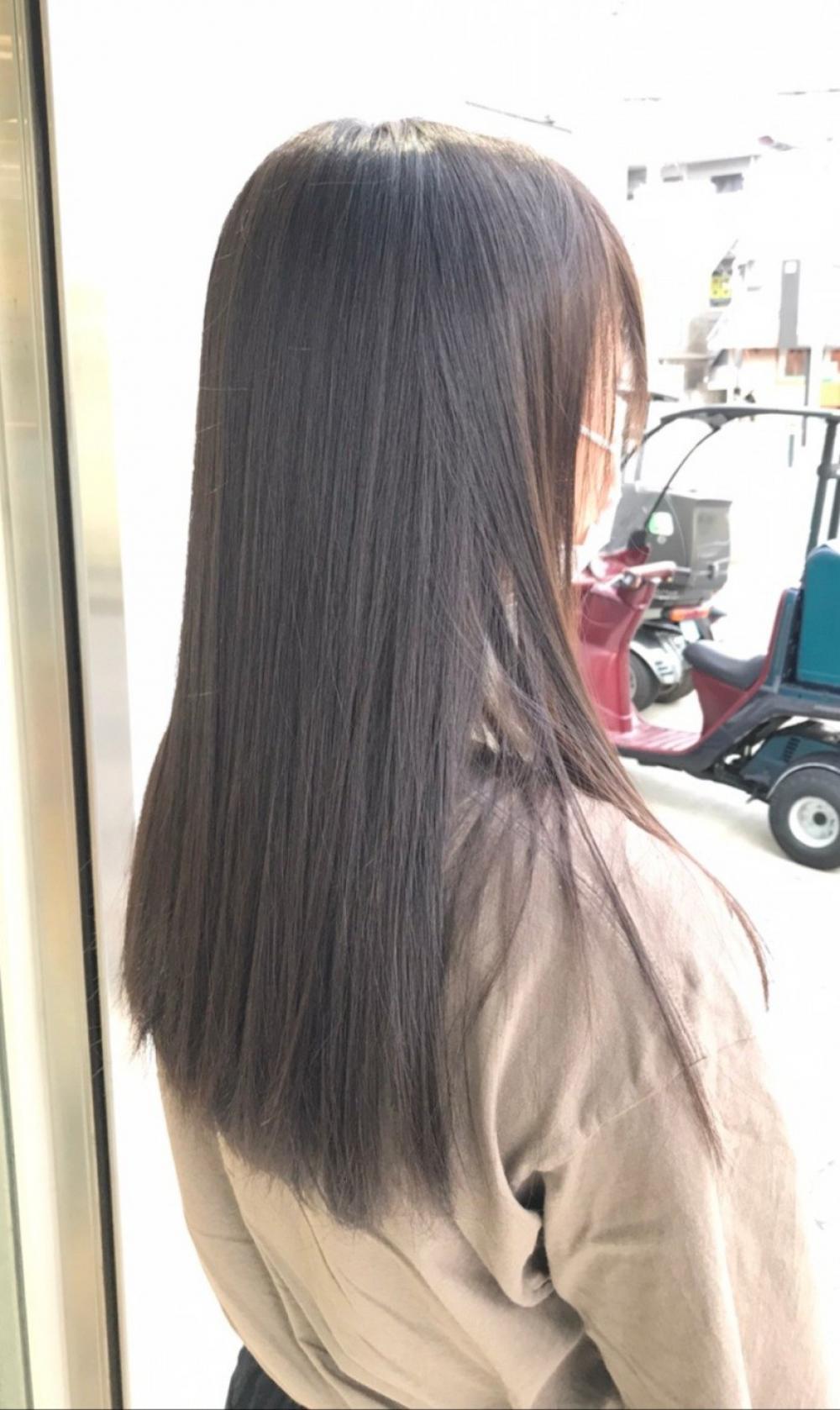 艶髪ストレート