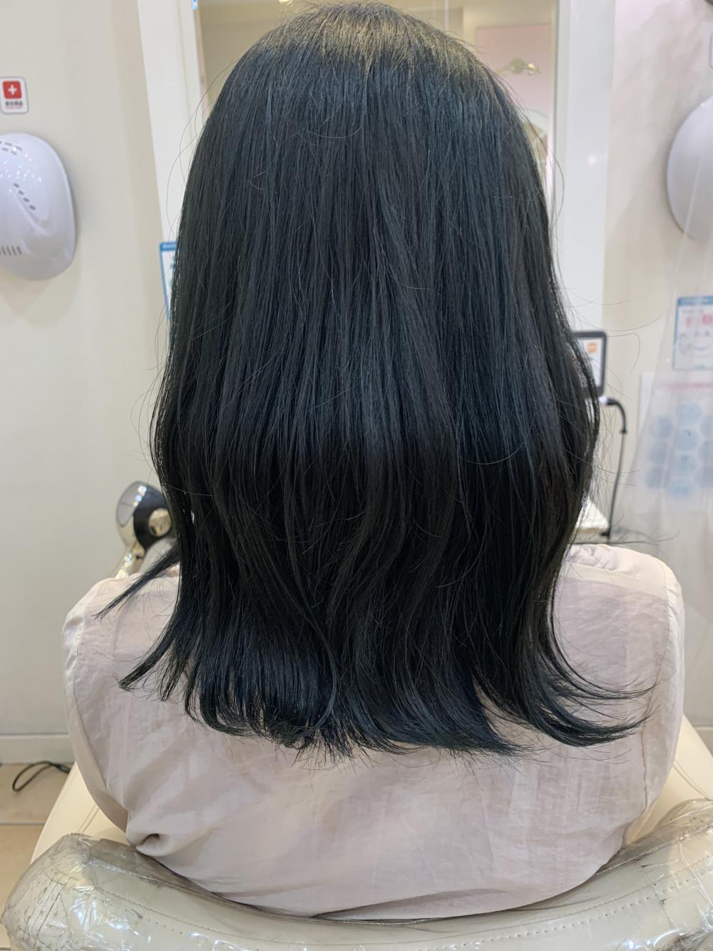 セミロング　ブルージュ　イルミナカラー