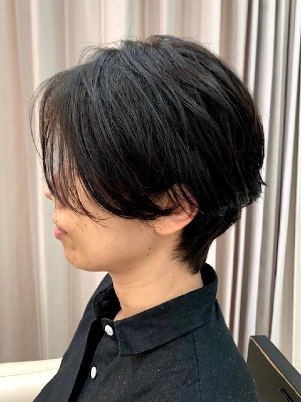 大人ハンサムショート