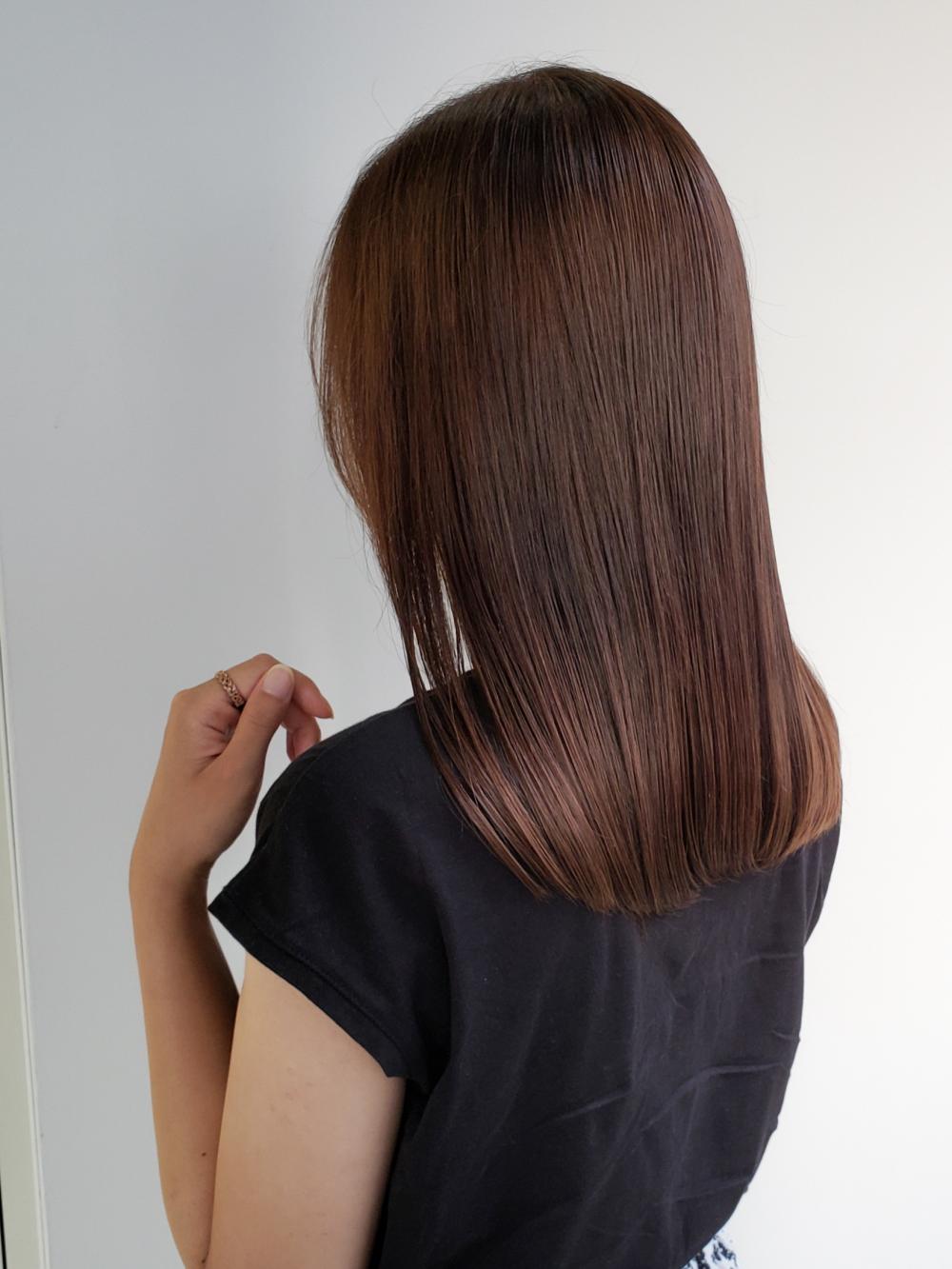艶髪ストレート