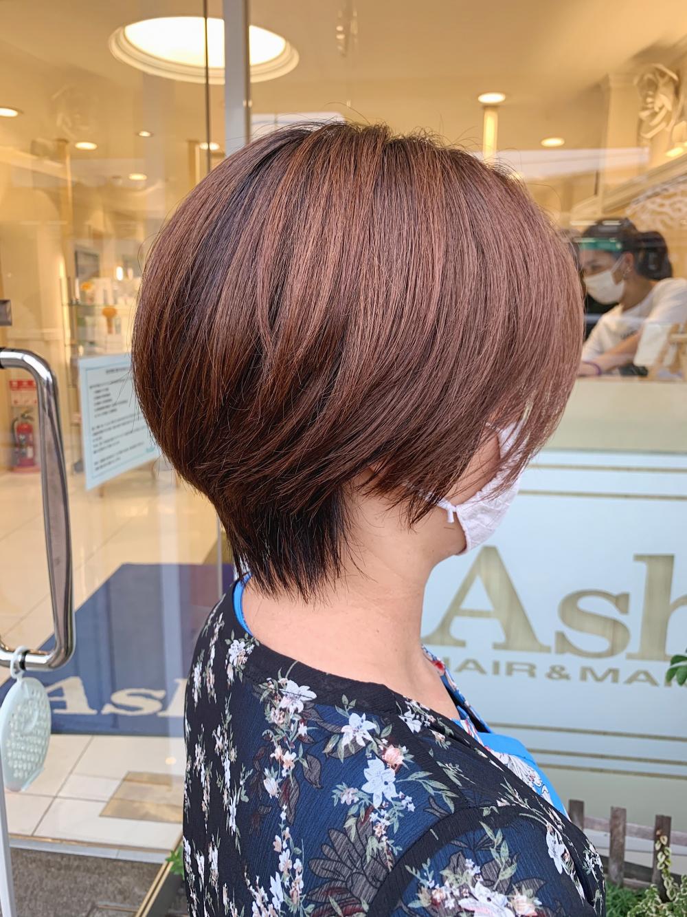 ショートボブスタイル