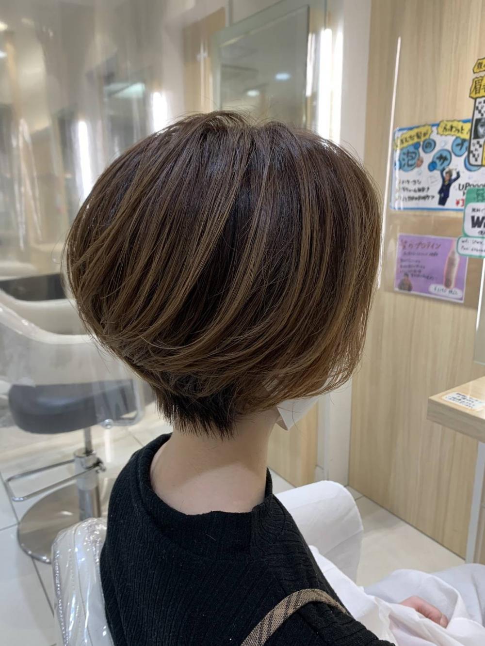 ショートボブスタイル
