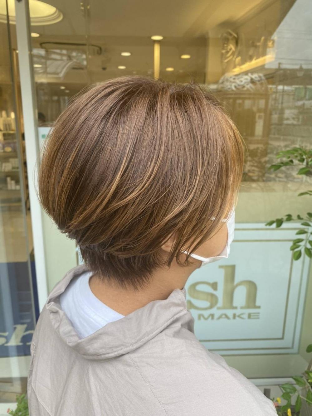 ショートボブスタイル