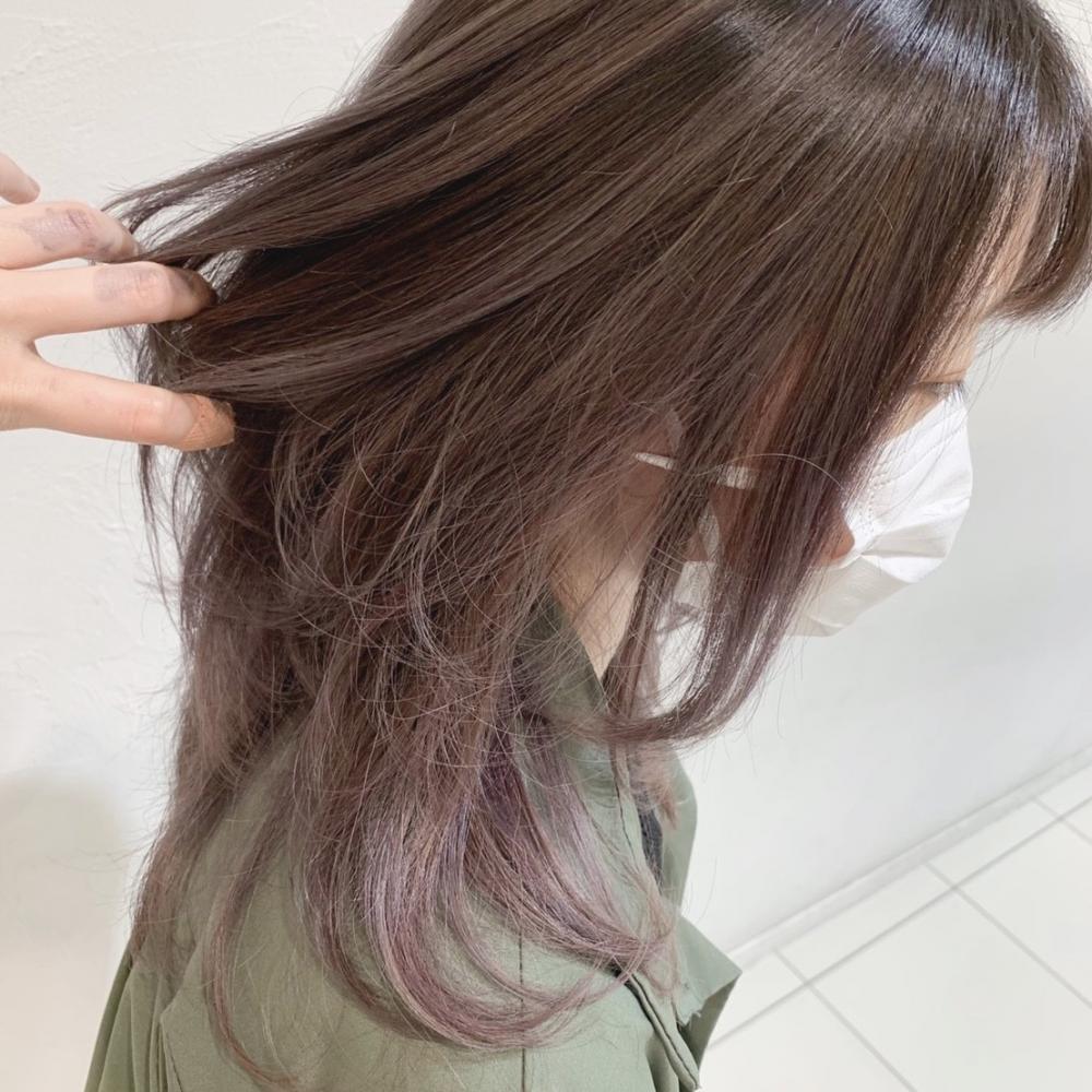 ＊ウルフカット×ラベンダーグレージュ＊｜サブ写真②