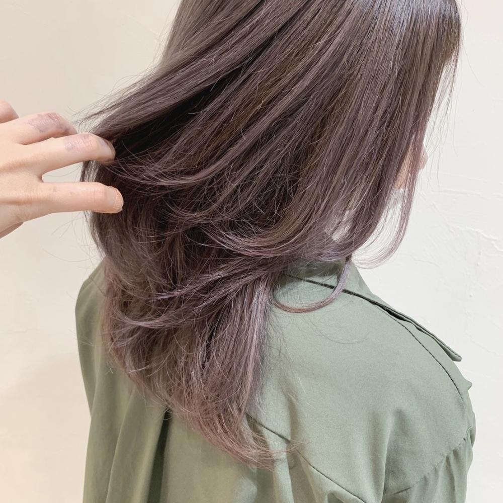 ＊ウルフカット×ラベンダーグレージュ＊｜サブ写真③