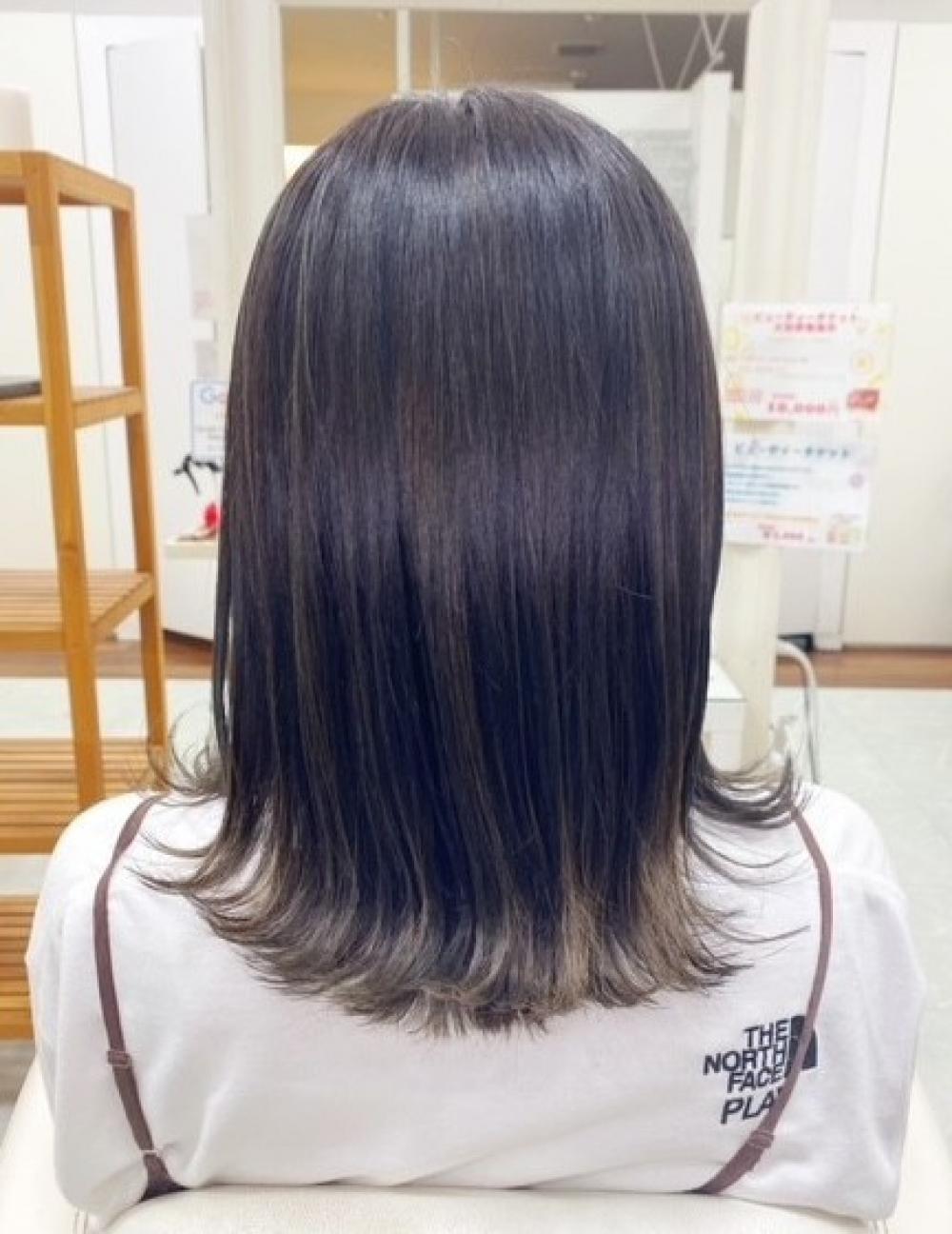 細めハイライトで外ハネロブ｜サブ写真②