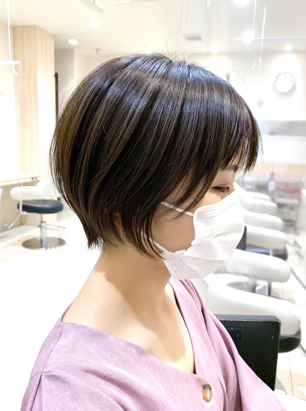 丸みショート