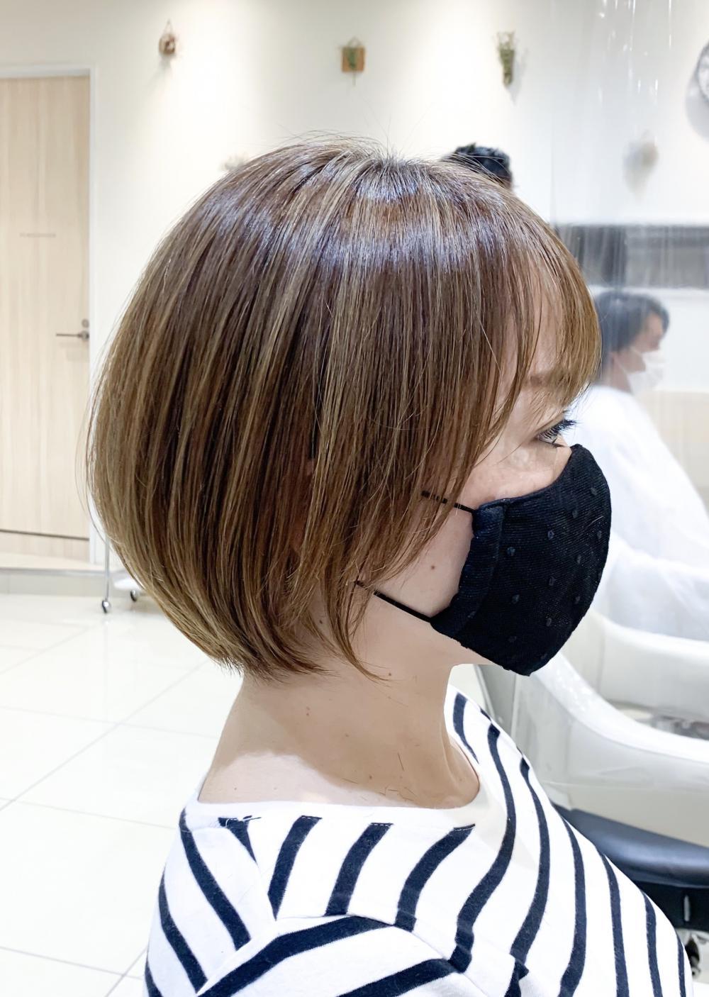 美人ボブ