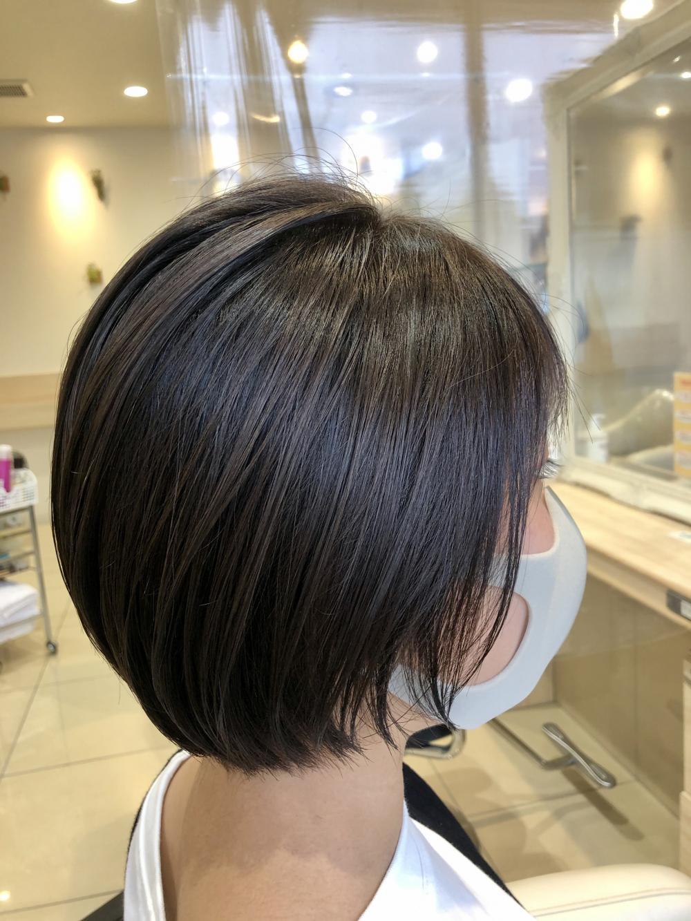 丸みショート