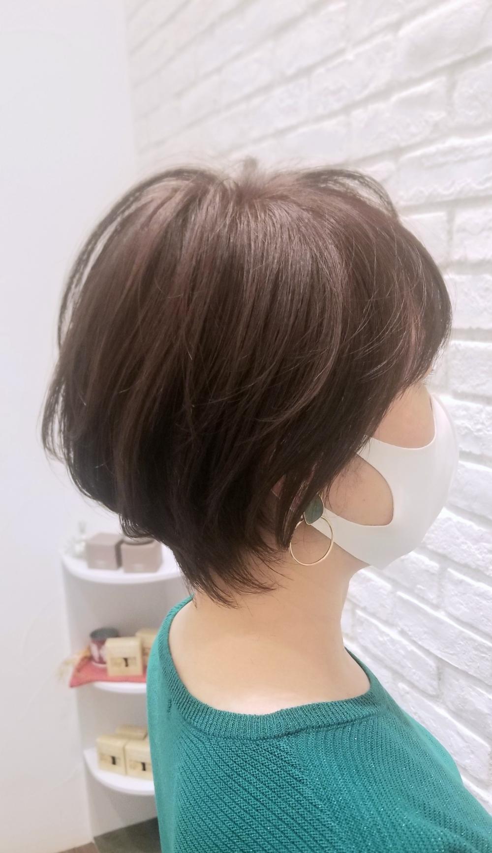 柔らかショートボブ